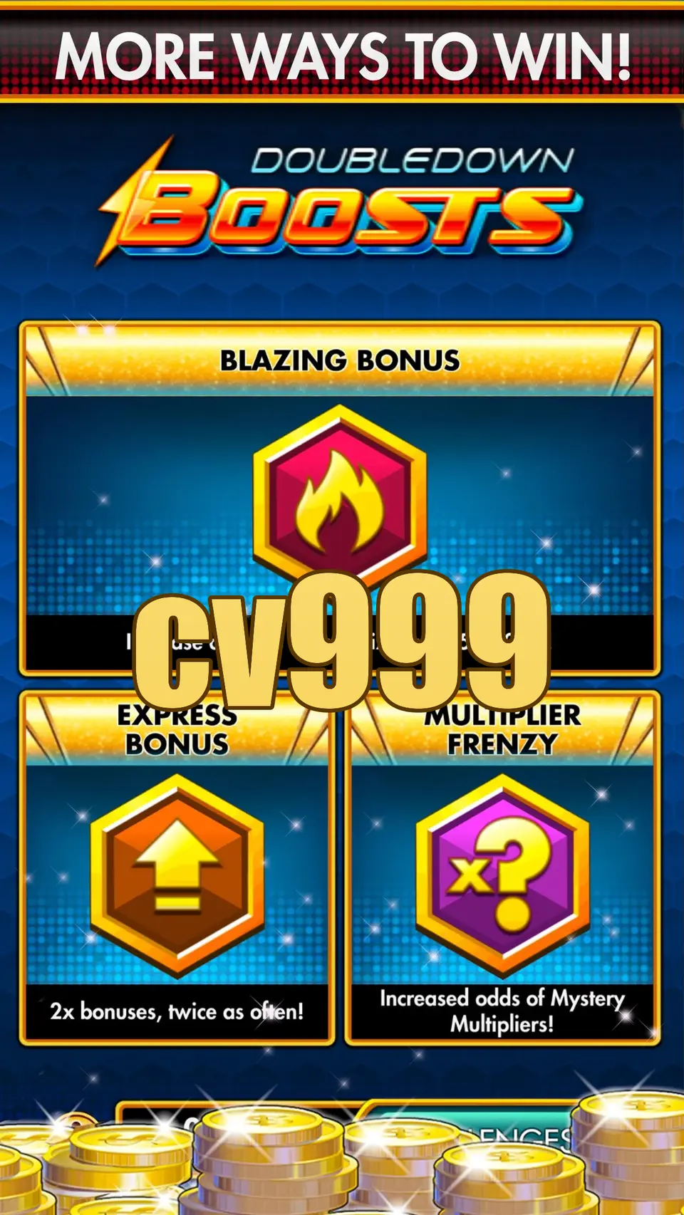 cv999 লগইন
